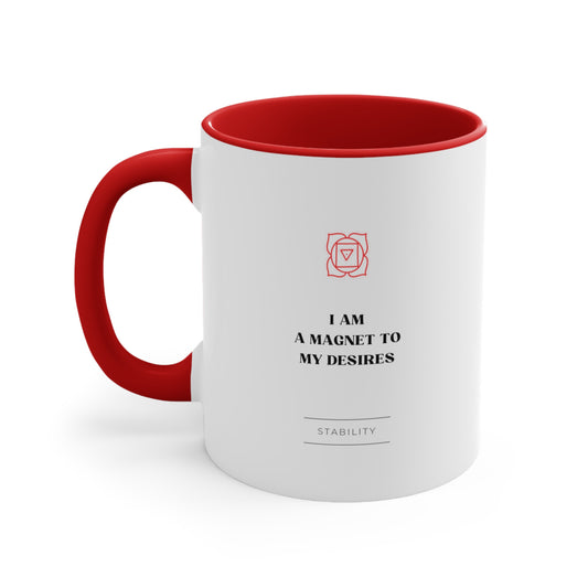 Root Chakra Color Affirmation Coffee + Tea Mug