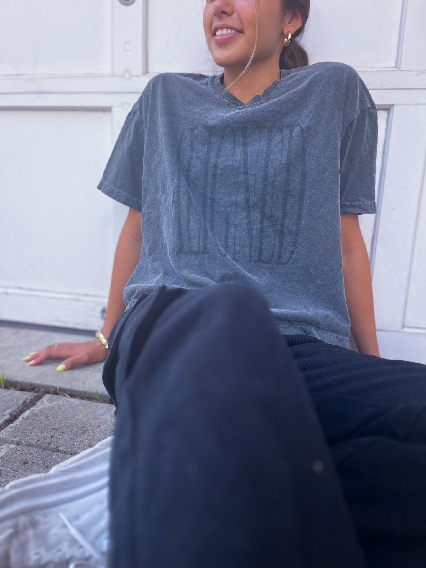 "Aligned" Women's Boxy Tee